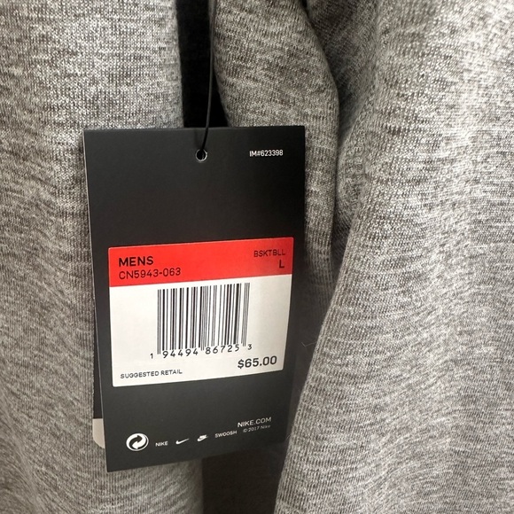 Nike men subs basketball sweater/ jersey Size L CN5943-063 jersey - Picture 4 of 5